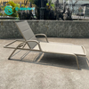 Gal&aacute;nta Lasmuigh Sun Lounger Fr&aacute;ma Al&uacute;manam Chaise Lounge Cathaoirleach Leaba Gr&eacute;ine Taobh na Sn&aacute;mha Le Dearadh Armrest Do Patio Saoire &Oacute;st&aacute;in