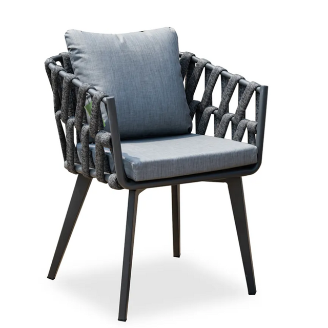 পাউডার লেপা অ্যালুমিনিয়াম চেয়ার প্রসারিত ডাইনিং টেবিল সেট