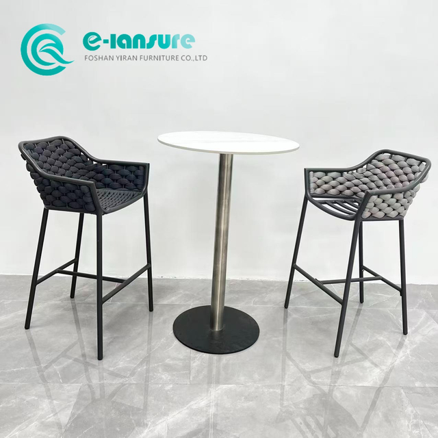 Aluminium Bar Cathedra For Hotel Poolside Bar Stool For Hotel Poolside