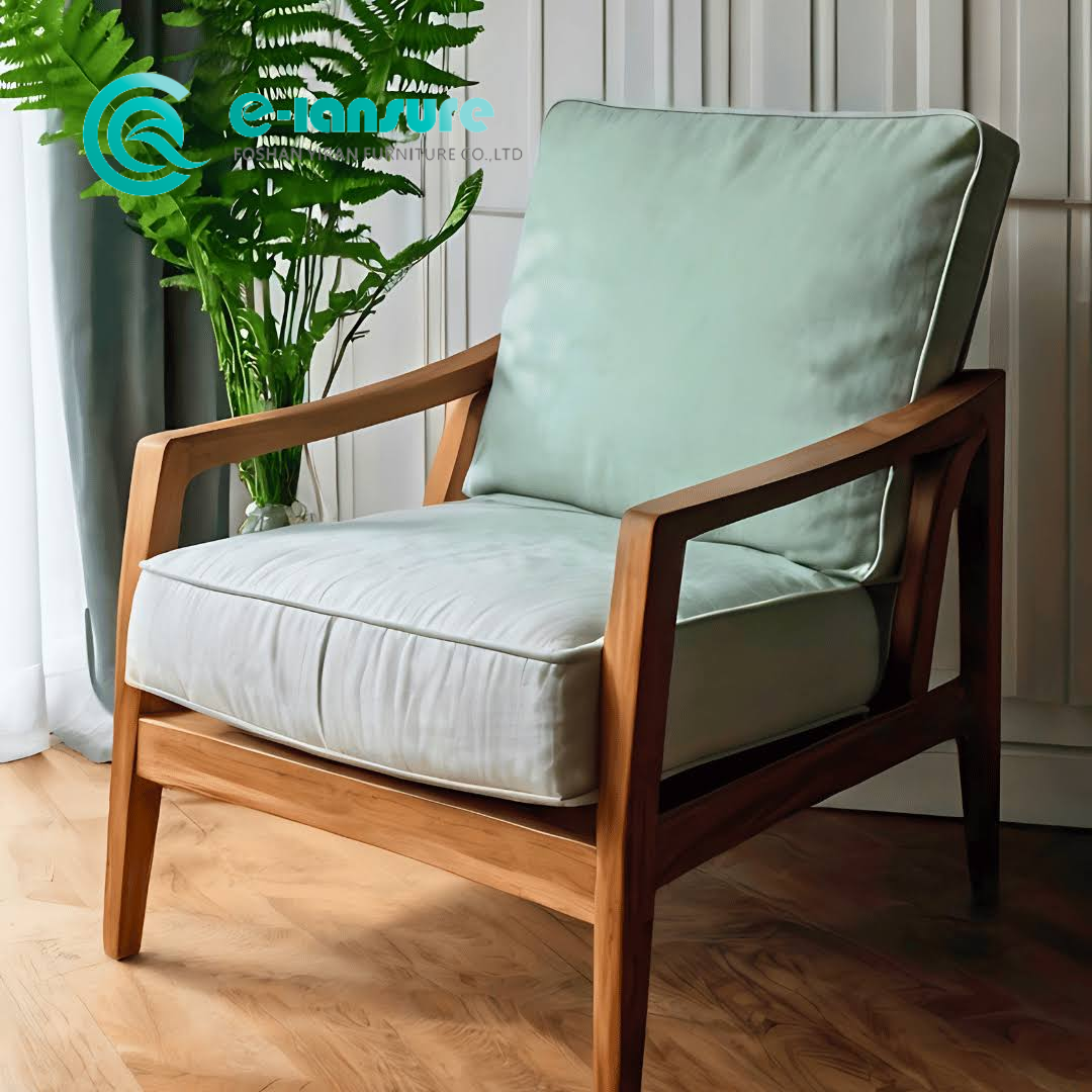 Perabot Taman Luaran Kusyen Kerusi Semua Cuaca dan Bantal Kusyen Selesa Dengan Buih Cepat Kering untuk Penggunaan Kerusi Patio