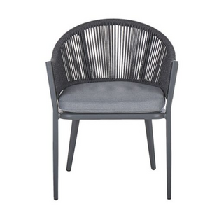 Set de 2 scaune de sufragerie din aluminiu personalizate