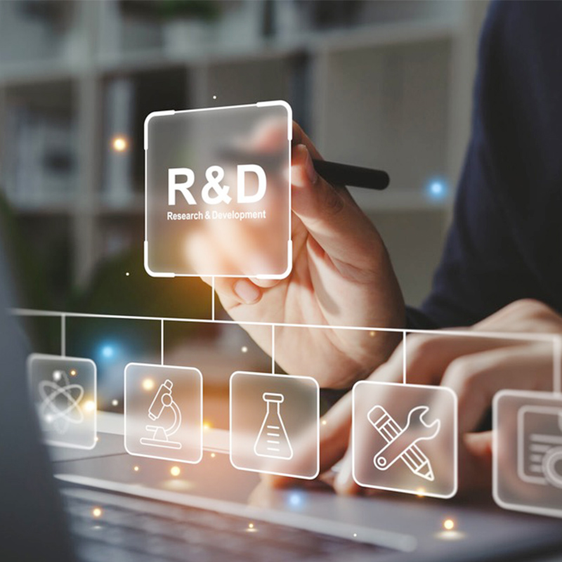 ການຄົ້ນຄວ້າແລະການພັດທະນາ