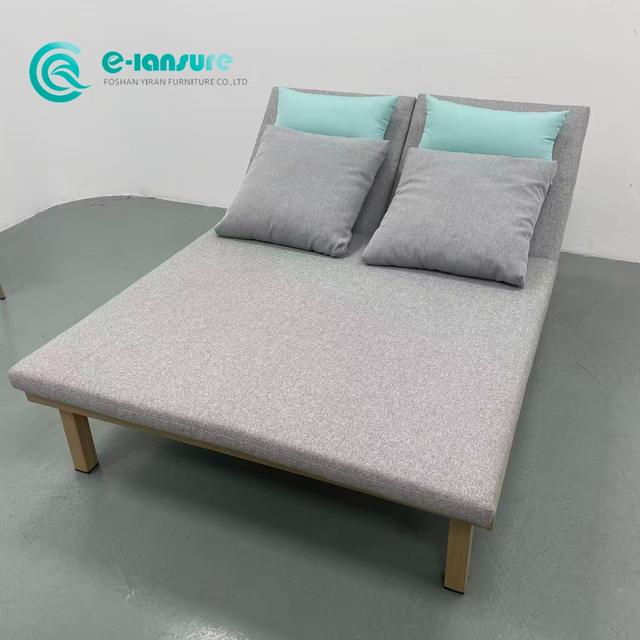 Wholesale Outdoor Daybed Quality Aluminum Frame Double Sun Lounger Poolside Chaise Lounge Chair na may Waterpfoor Cushion Para sa Villa Home