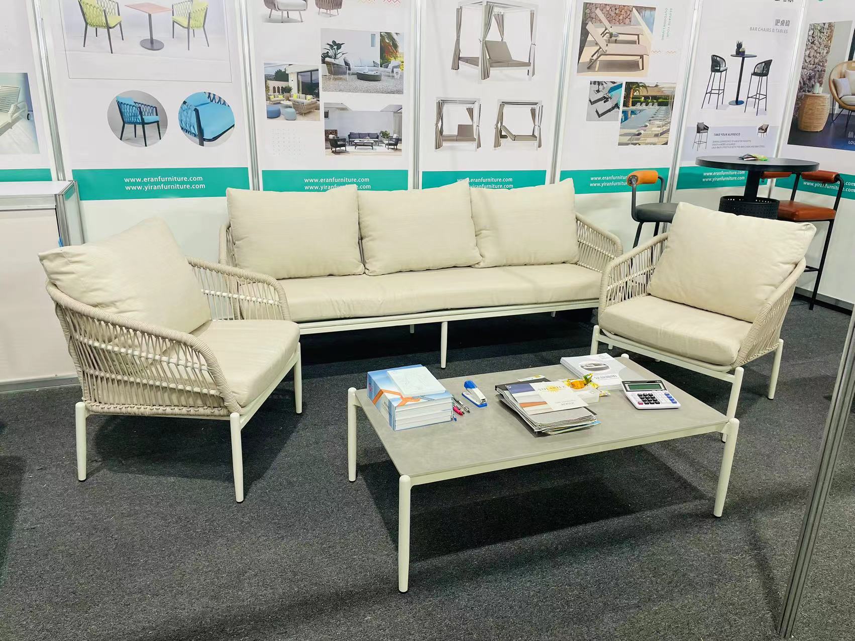 רהיטי יירן זוהרים בתערוכת China Homelife בלוס אנג'לס ומקסיקו עם קולקציית חוץ מהממת