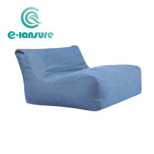 Eleganckie krzesło wypoczynkowe wysokiej jakości na zewnątrz Torba fasolowa Odporne na warunki pogodowe krzesło wypoczynkowe Patio Sofa wypoczynkowa dla hotelu Resort